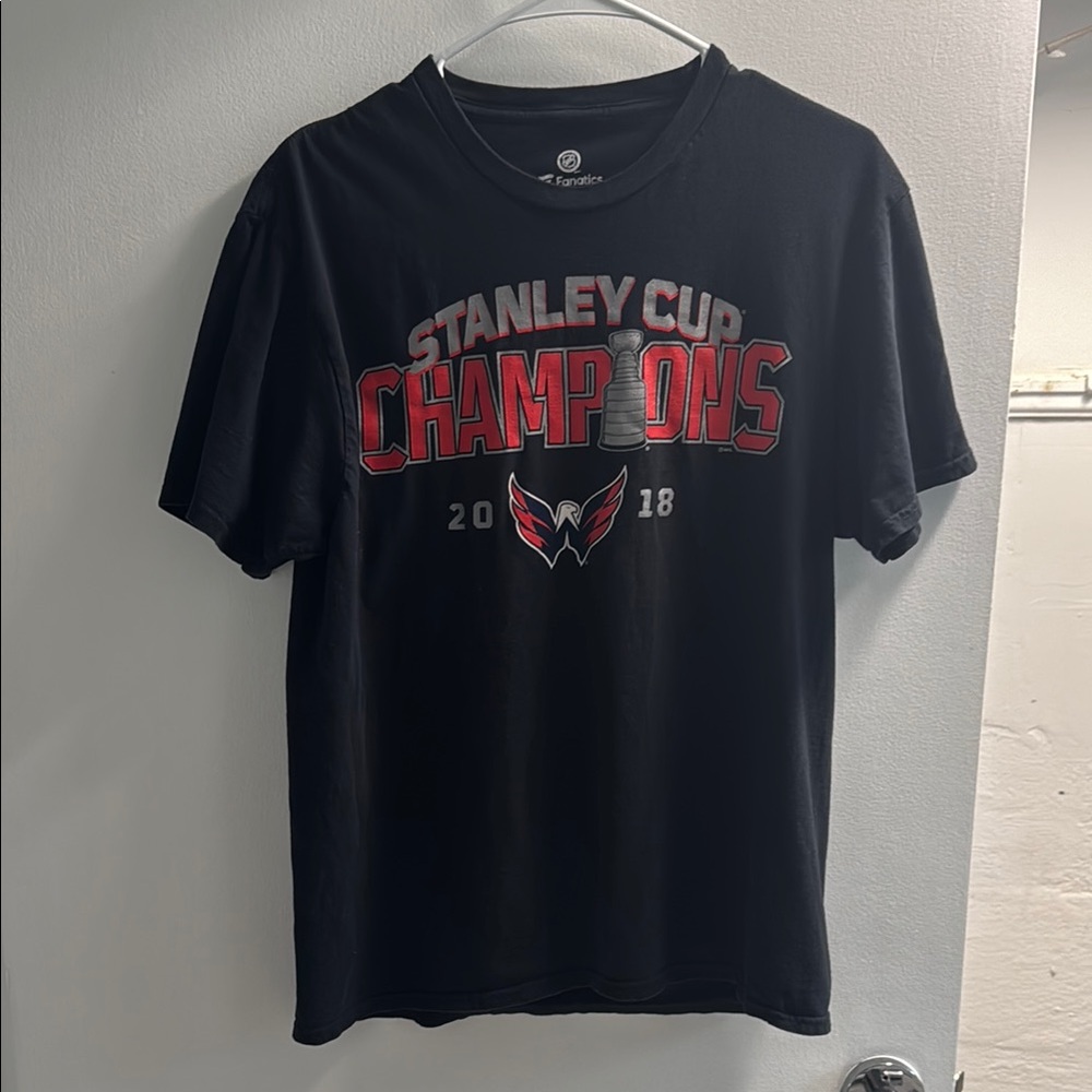 Washington Capitals 2018 Stanley Cup Champions Tee by Fanatics (Size Medium)